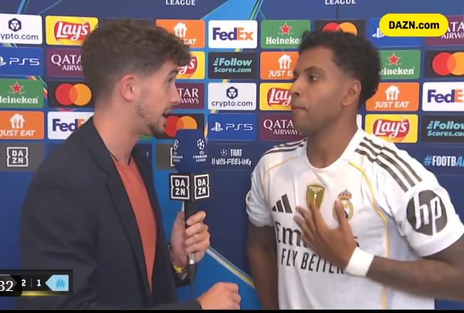 赛后罗德里, 赛后接受采, 对于卡瓦哈 赛后罗德里, 赛后接受采, 对于卡瓦哈